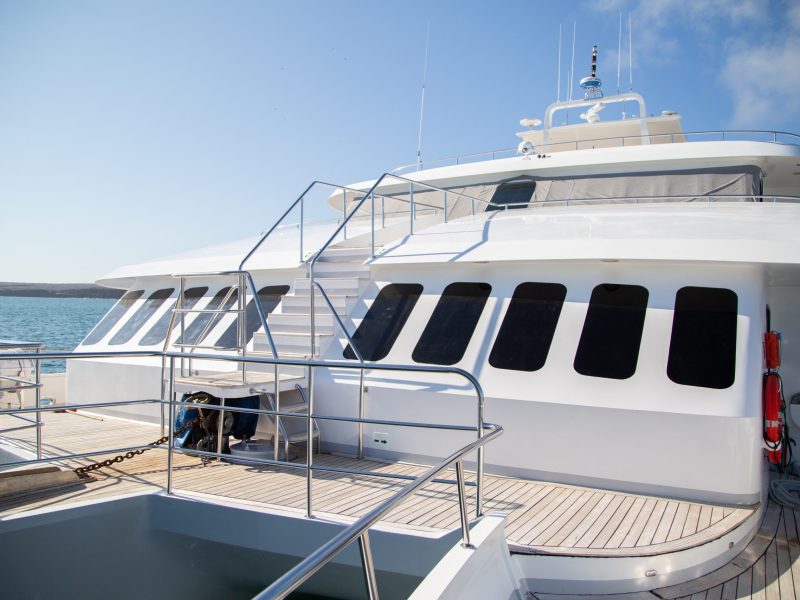 Luxury Catamaran Private Balcony