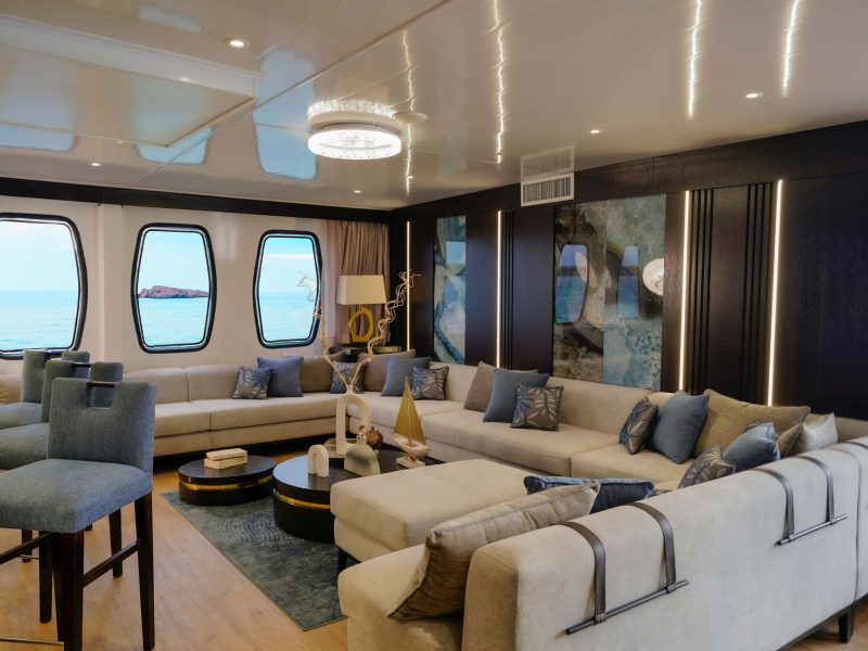 Luxury Catamaran Private Balcony