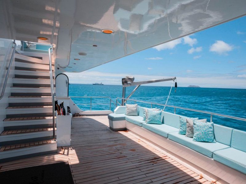 Luxury Catamaran Private Balcony